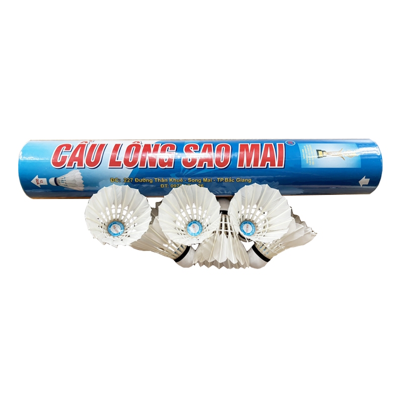 Hộp cầu lông Sao Mai loại 1