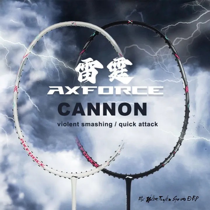 Lining AXFORCE CANON ( ĐEN / TRẮNG)